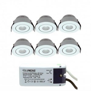 Capella Flex Downlight Mini 6 x 3W LED m/driver Hvit-0