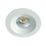 Sun Downlight Lavtbyggende 9W LED m/driver 48mm Matt Hvit-0 Sun Downlight Lavtbyggende 9W LED m/driver 48mm Matt Hvit-0