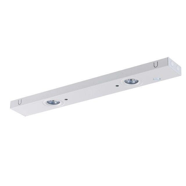 Plato Benkarmatur Hvit 2 x 4W LED Dimbar-0 Plato Benkarmatur Hvit 2 x 4W LED Dimbar-0