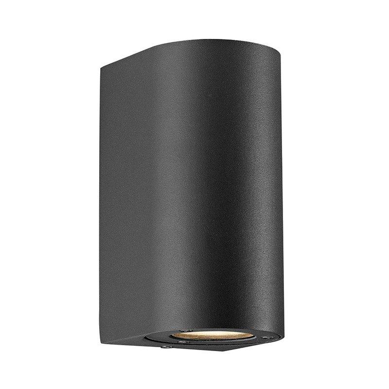 Canto Maxi Utelampe Svart 2 x GU10/35W IP44-0 Canto Maxi Utelampe Svart 2 x GU10/35W IP44-0
