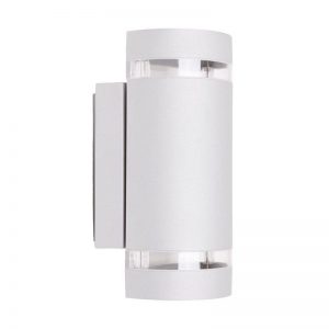 Focus Utelampe DUO Hvit GU10 IP44-0