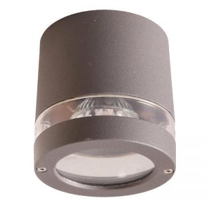 Focus Utelampe Antrasitt for tak GU10 IP44-0