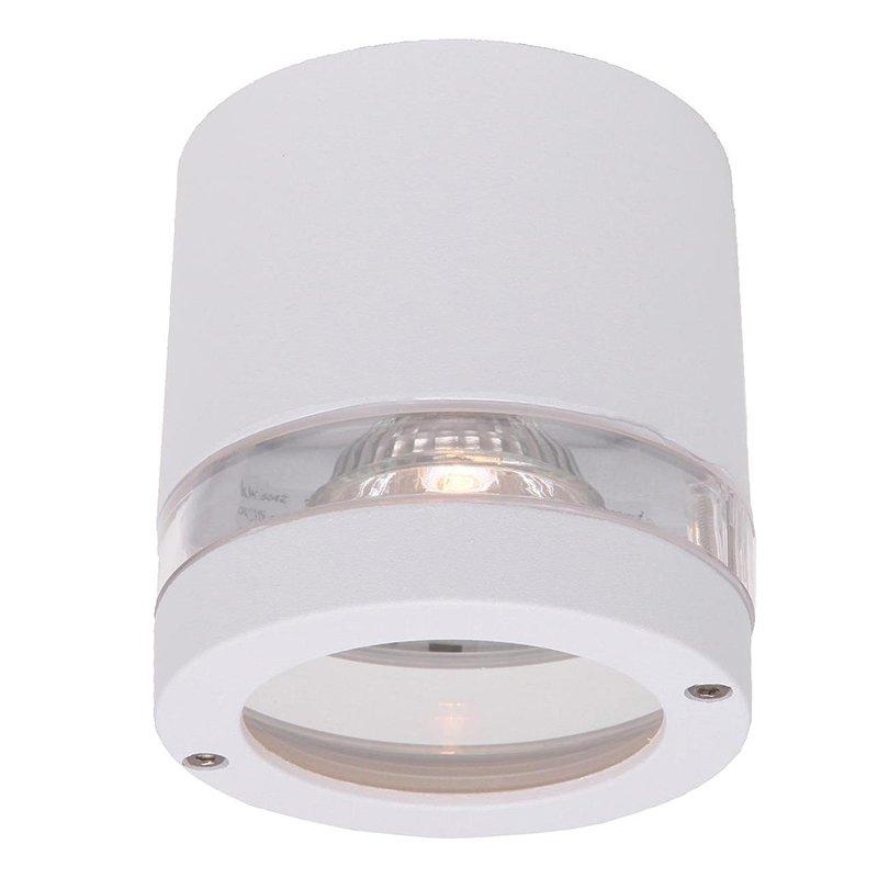 Focus Utelampe Hvit for tak GU10/35W IP44-0 Focus Utelampe Hvit for tak GU10/35W IP44-0