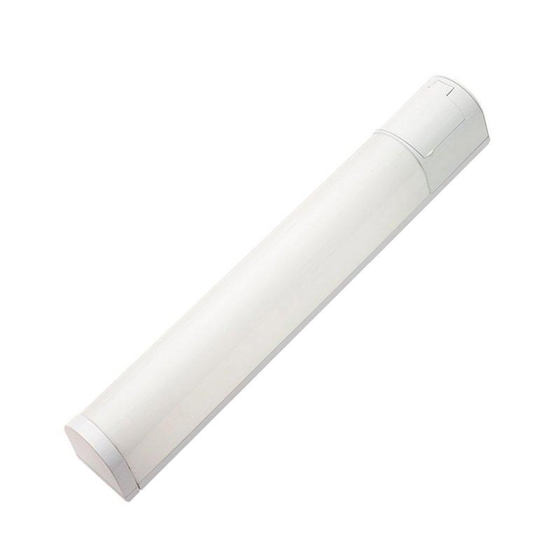 Prelude Baderomsarmatur Hvit 15W m/stikkontakt-0 Prelude Baderomsarmatur Hvit 15W m/stikkontakt-0