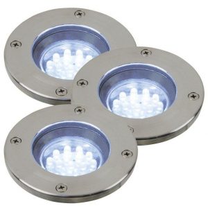 Tilos Rund Uplight GU10/1,1W LED IP-67 3 pak-0