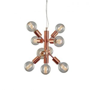 Angelica Takpendel Kobber 9 X E27 IP-20-0