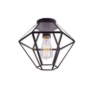 Ask Taklampe Svart E27 O:28 IP-20-0
