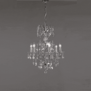 Barock Lysekrone Krom E14 Ø:50 IP-20-0