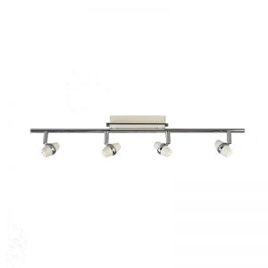 Bob Spotskinne Hvit/krom 4 x 3W LED -0
