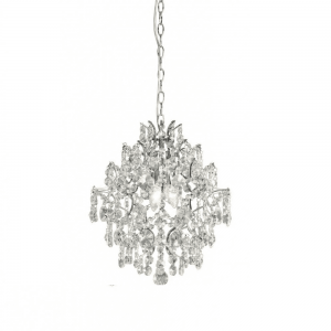 Cecilie Takpendel Krom 3 x E14/40W Ø:40-0