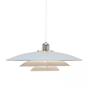 Cosmo Takpendel Hvit/krom E27 60W IP-20-0