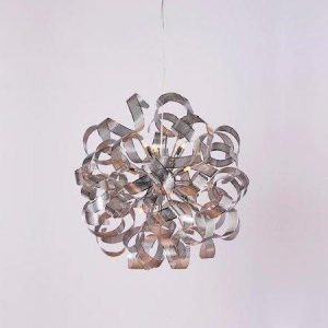 Curly Takpendel Krom 12 x G9/40W Ø:60-0