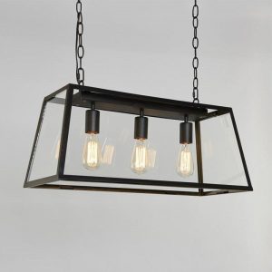 Dovre Takpendel Svart 3 X E27 L:68cm IP-20-0