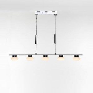 Etna Taklampe Krom/opal 5 x 5W LED L:96-0