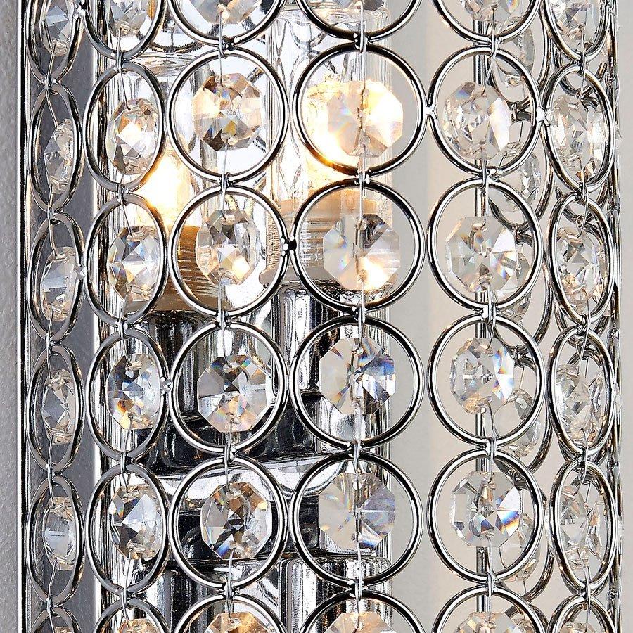 Julia Vegglampe Krom/krystall 2 x G9/18W IP44-4753 Julia Vegglampe Krom/krystall 2 x G9/18W IP44-4753