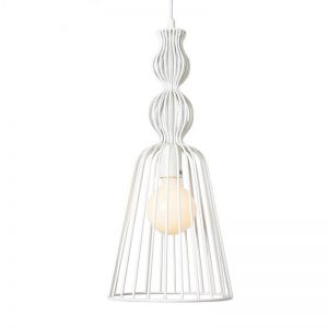 Loke Takpendel Hvit E27/60W Ø:23-0