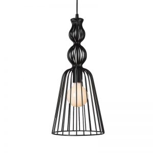 Loke Takpendel Sort E27/60W Ø:23-0