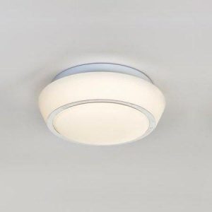 Ludo Takbeslag Hvit/krom 15W LED IP44-0