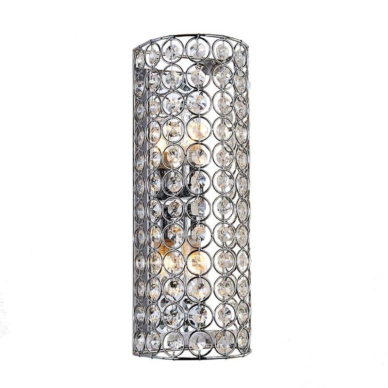 Julia Vegglampe Krom/krystall 2 x G9/18W IP44-0 Julia Vegglampe Krom/krystall 2 x G9/18W IP44-0