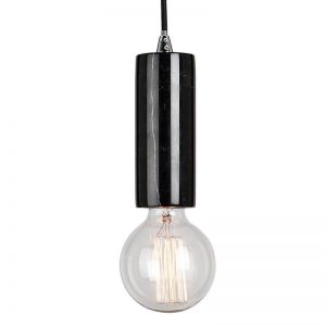 Marble Takpendel Svart E27 60W u/lyskilde-0