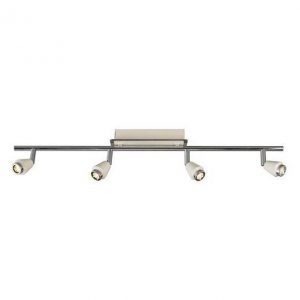 Orion Spotskinne Hvit/krom 4 X 3W LED m/dimmer-0