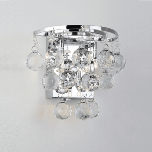 President Vegglampe Krom/krystall 3 x G4/20W -0