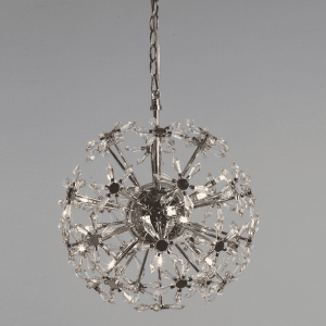 Sunniva Takpendel Stål 12 x G4/20W-0