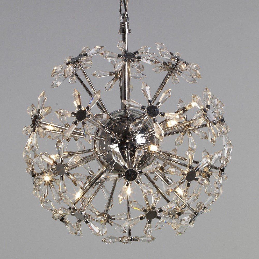 Sunniva Takpendel Stål 12 x G4/20W-4727 Sunniva Takpendel Stål 12 x G4/20W-4727