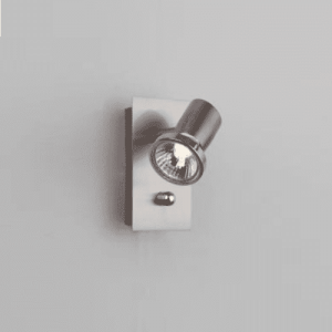 Tellus Vegglampe Stål m/dimmer GU10/50W-0