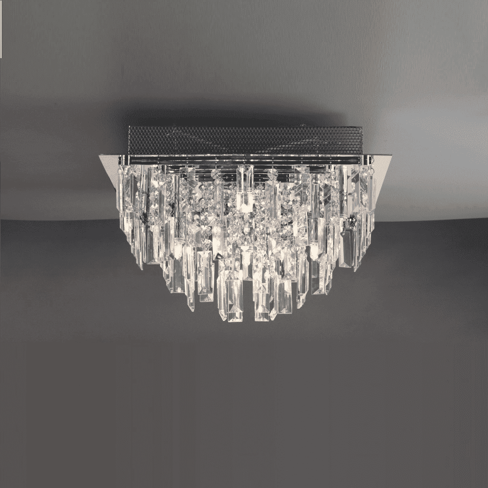 Toledo Taklampe Krystall 10 x G4 IP-20-0 Toledo Taklampe Krystall 10 x G4 IP-20-0