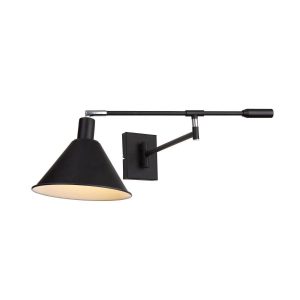 Tripoli Vegglampe Svart E14 40W IP-20-0