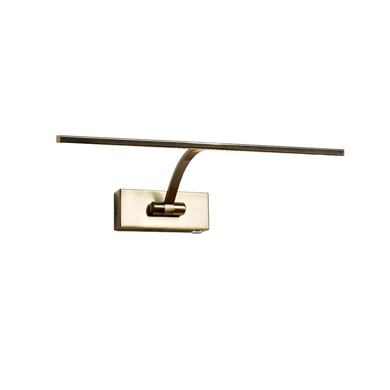 Monza-1 Maleribelysning Patinert 5,4W LED m/dimmer -0 Monza-1 Maleribelysning Patinert 5,4W LED m/dimmer -0