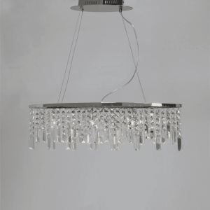 Wilma Takpendel Krom 6 x G4 IP-20-0