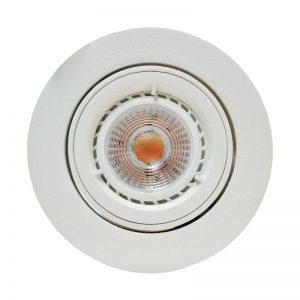Mercur Downlight Circle 230v Nord GU10 5,5 W LED 2700k Hvit-0