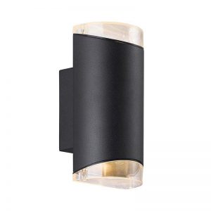 Arn Utelampe Svart 2 x GU10 35W IP-44-0