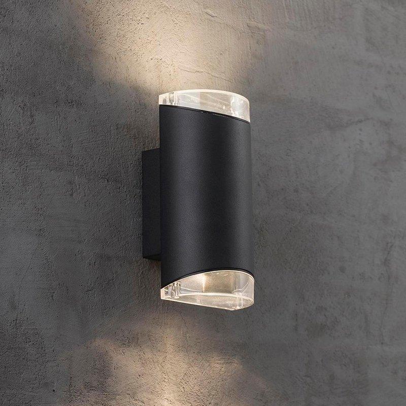 Arn Utelampe Svart 2 x GU10 35W IP-44-1714 Arn Utelampe Svart 2 x GU10 35W IP-44-1714