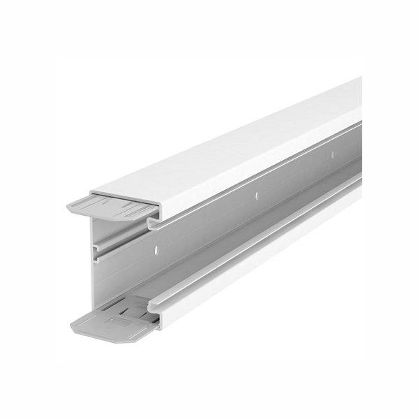 Installasjonskanal underdel og lokk 110/70 2,0m hvit (2 met.)-0 Installasjonskanal underdel og lokk 110/70 2,0m hvit (2 met.)-0