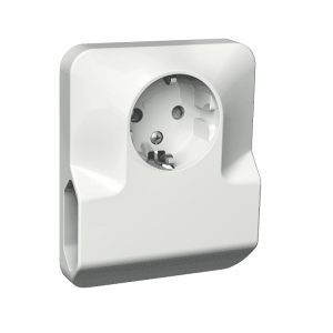 Stikkontakt flerveis innfelt Hvit ARTIK 2xEuro+1 Schuko-Sn-0