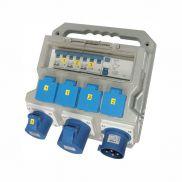 Byggsentral Egant 332-9 230V 1x32A+1x16A 3-fas+ 4X16A 1-fas-0