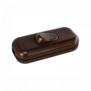 Ledningsbryter for Lampettledning Brun-0