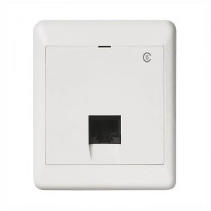 Stikkontakt Data påvegg Hvit RS16/MOD 1X8 Kat5 UTP-El-0