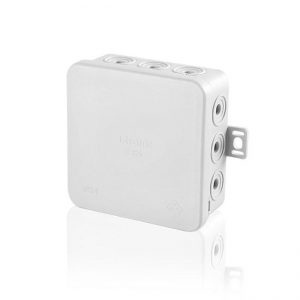Koblingsboks E-125 TOM GRÅ 75x75 IP54-F-0