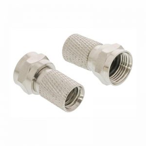 Antenne F-Connector for RG6 2 pakning-0