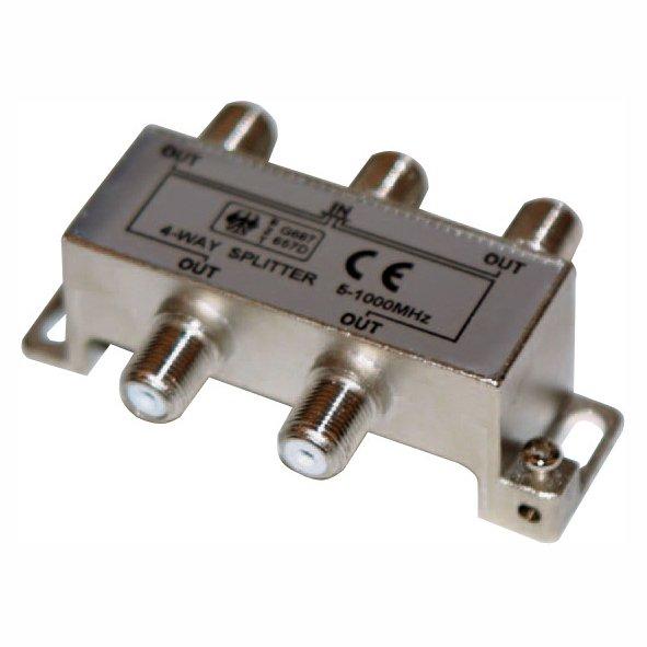 Antenne 4 veis F-fordeler for antenneanlegg-0 Antenne 4 veis F-fordeler for antenneanlegg-0