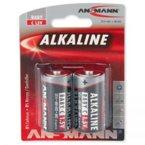 Batteri LR14-C Alkalisk Ansmann (2 pk.)-0
