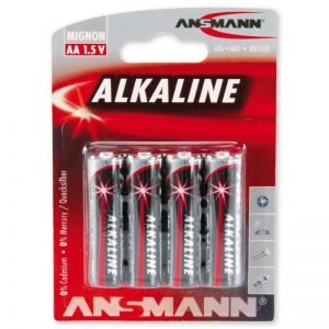 Batteri LR6-AA Alkalisk Ansmann (4 pk.)-0