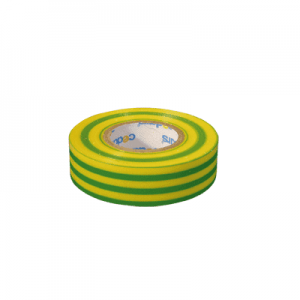 Teip Elektrotape Gul/Grønn 20M 19mm x 20 met-0