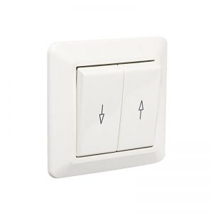 Markisebryter innfelt RS16/ hvit 2Pol Markise-El-0