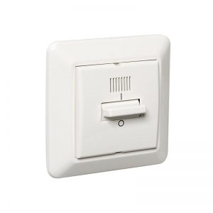 Bryter innfelt RS16/ hvit 2 Pol med lys AV-PÅ-Elko-0