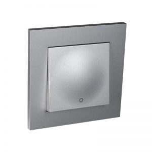 Bryter innfelt Plus alu 2Pol-Elko-0